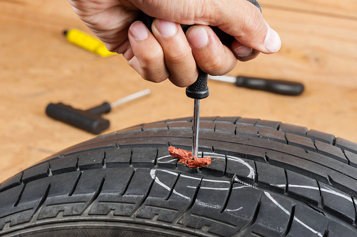 Should You Plug or Patch Your Tire?